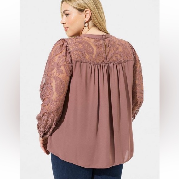 🅽🅴🆆 𝐓𝐨𝐫𝐫𝐢𝐝 𝐋𝐨𝐧𝐠 𝐒𝐥𝐞𝐞𝐯𝐞 𝐋𝐚𝐜𝐞 𝐁𝐥𝐨𝐮𝐬𝐞 - Picture 2 of 14